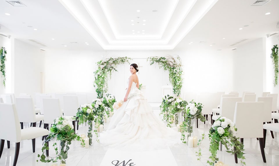 インペリアルウィング富山迎賓館　公式HP限定特典　チャペル利用料50%OFF