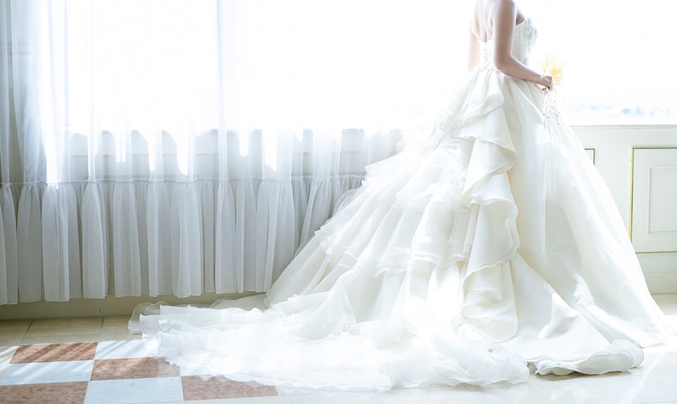 インペリアルウィング富山迎賓館　公式HP限定特典　ドレス/タキシードの衣裳ランクアップ